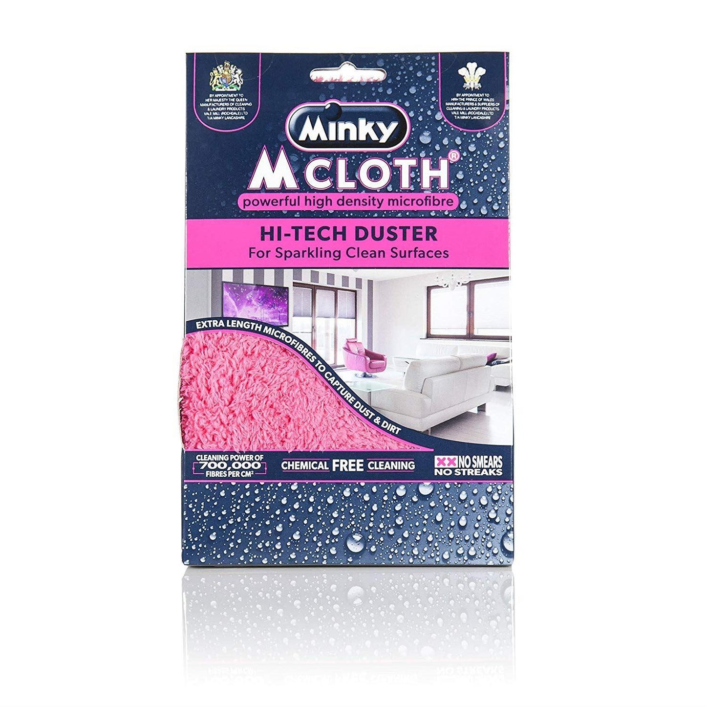 Minky M Cloth Super Soak up Microfibre Cloths Anti-Bacterial Cleaning Pads