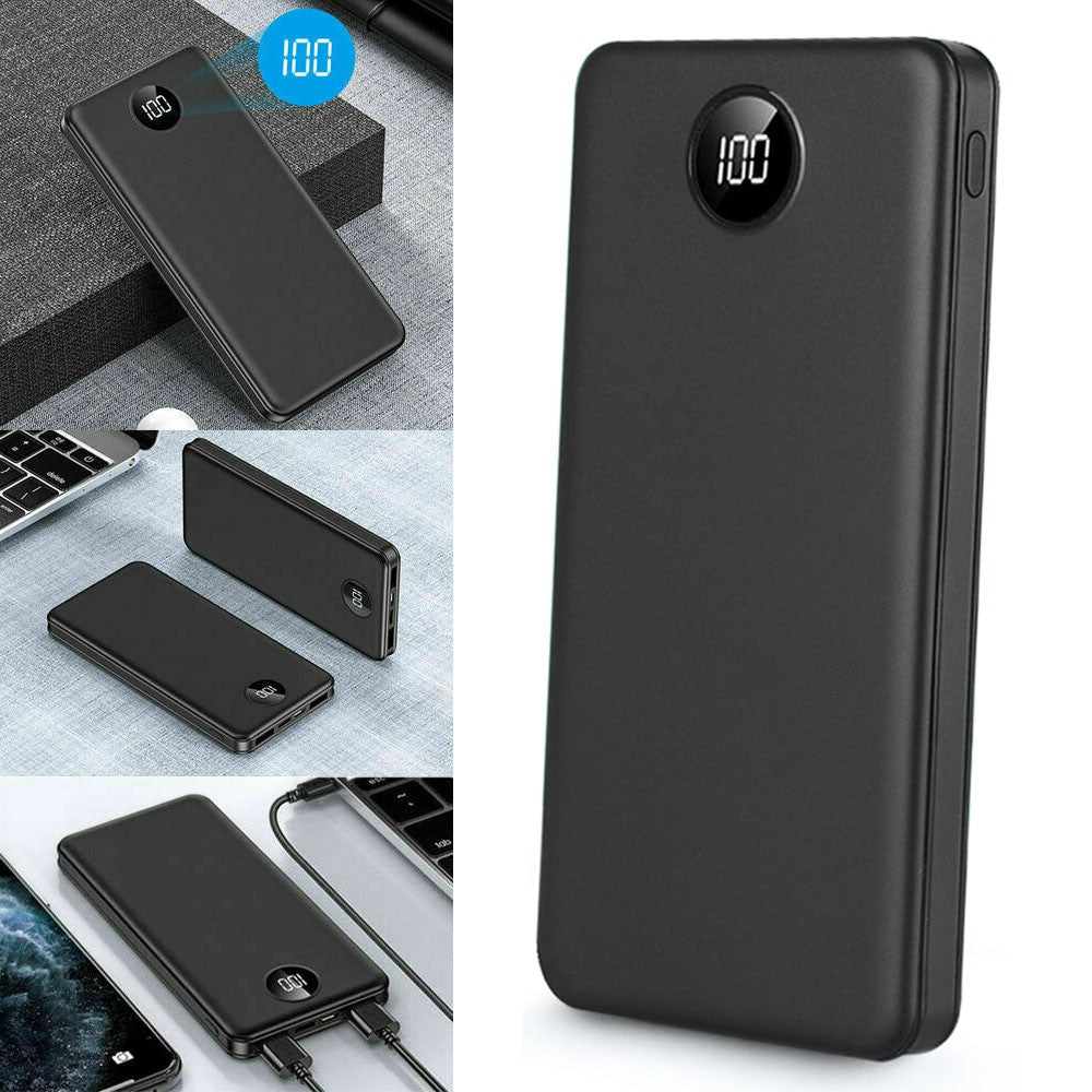 Power Bank 900000Mah Fast Charger Pack USB External Battery for Mobile Phone