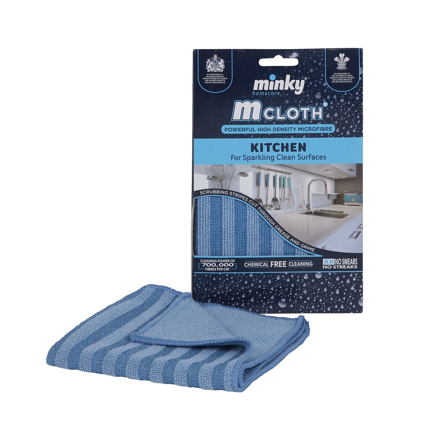 Minky M Cloth Super Soak up Microfibre Cloths Anti-Bacterial Cleaning Pads