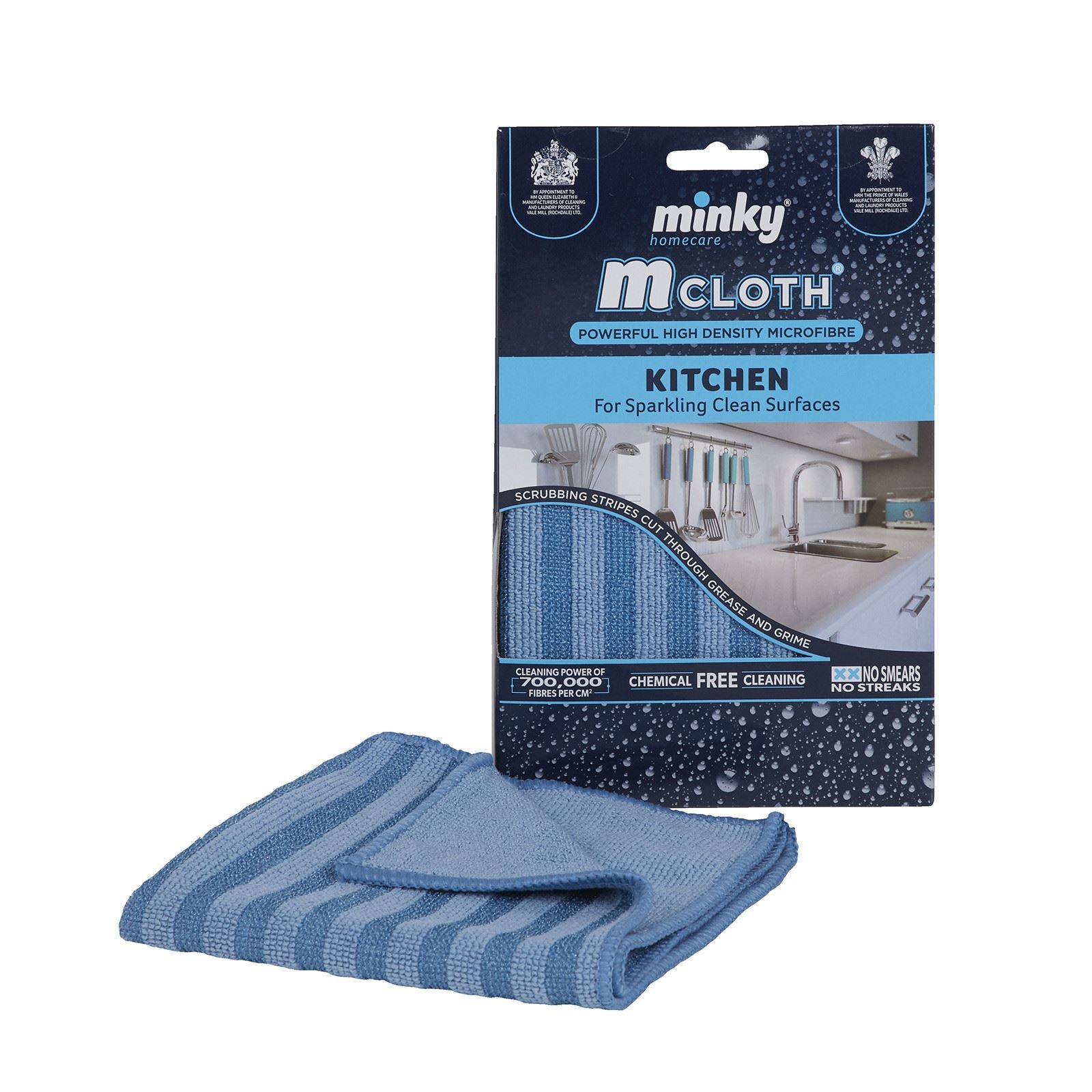 Minky M Cloth Super Soak up Microfibre Cloths Anti-Bacterial Cleaning Pads