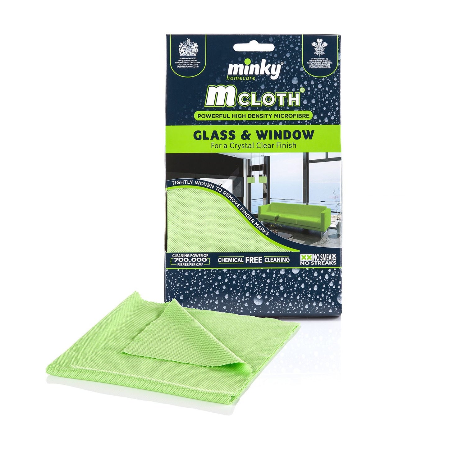 Minky M Cloth Super Soak up Microfibre Cloths Anti-Bacterial Cleaning Pads